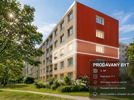 Prostorný byt 3+1 s jídelnou, 70 m² – Kladno, Kročehlavy